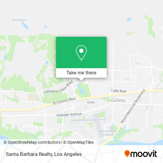 Santa Barbara Realty map