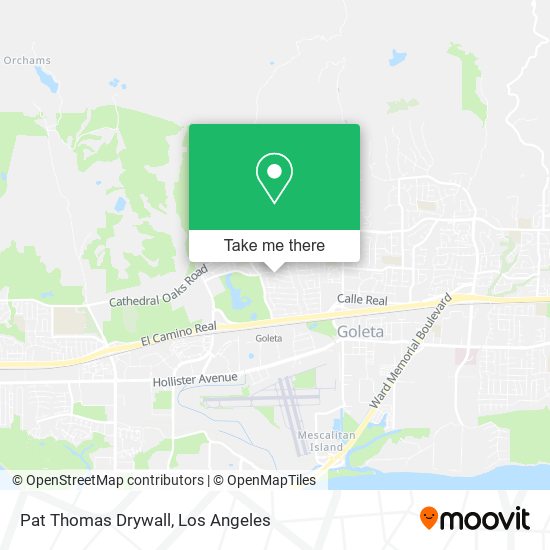 Mapa de Pat Thomas Drywall