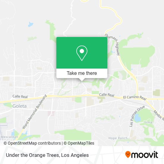 Mapa de Under the Orange Trees