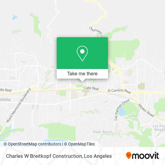 Mapa de Charles W Breitkopf Construction