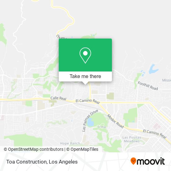 Mapa de Toa Construction