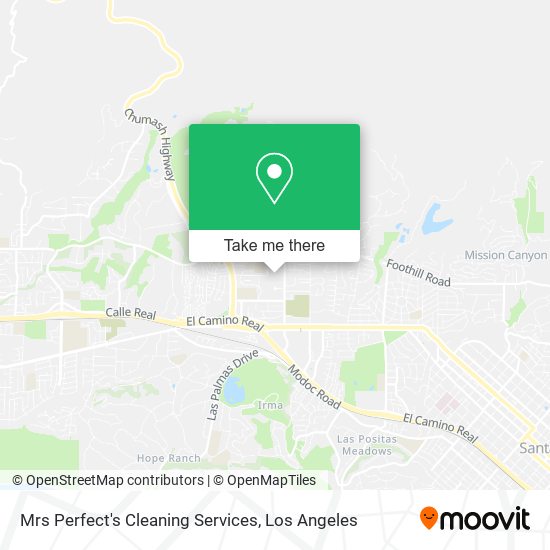 Mrs Perfect's Cleaning Services map