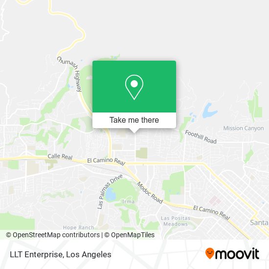 Mapa de LLT Enterprise