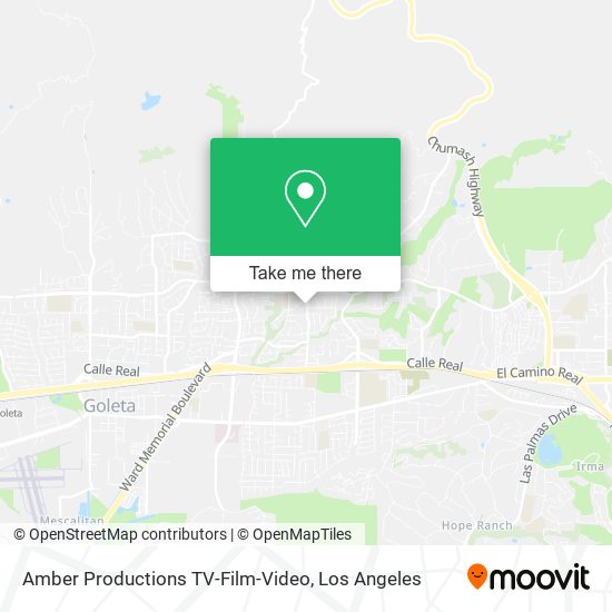 Amber Productions TV-Film-Video map