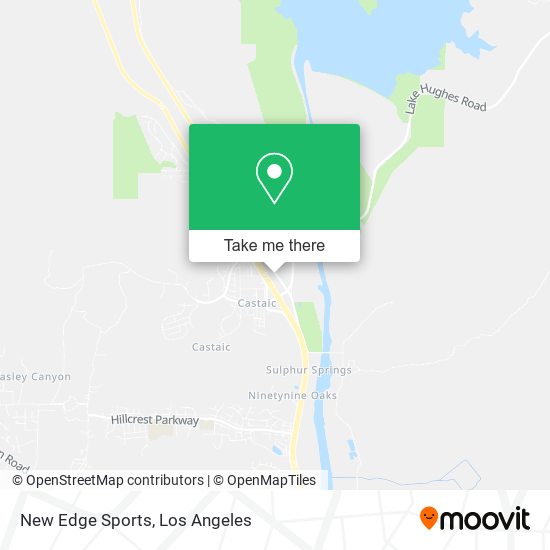 New Edge Sports map