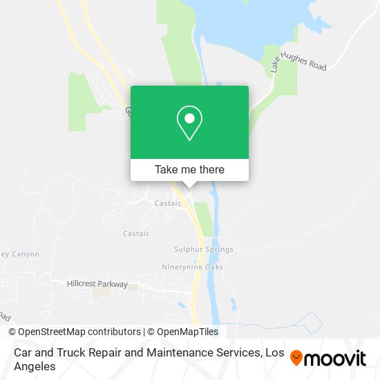 Mapa de Car and Truck Repair and Maintenance Services