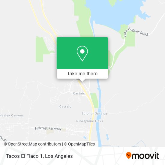 Mapa de Tacos El Flaco 1