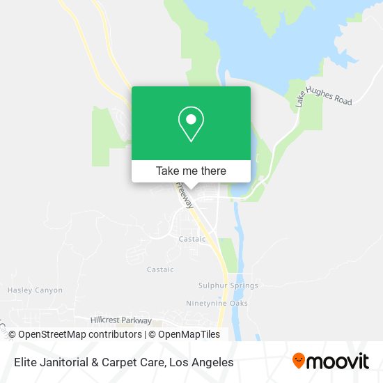 Elite Janitorial & Carpet Care map