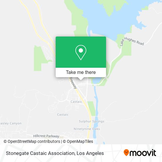 Stonegate Castaic Association map