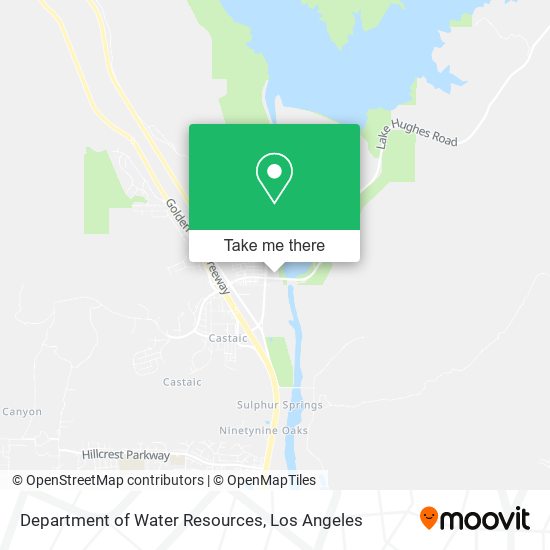 Department of Water Resources map
