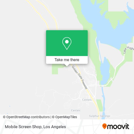 How to get to Mobile Screen Shop in Castaic by Bus?