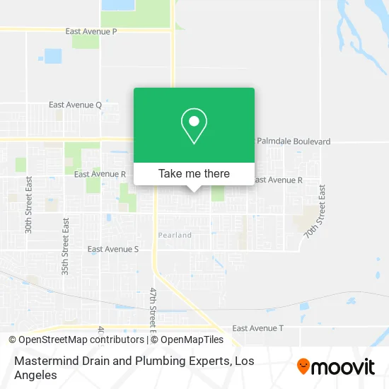 Mastermind Drain and Plumbing Experts map