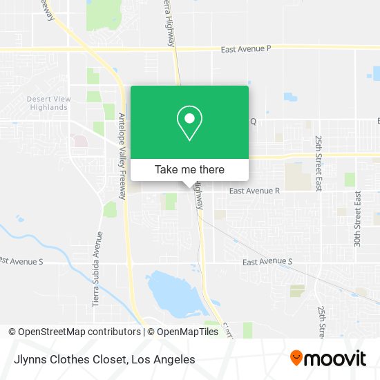 Jlynns Clothes Closet map