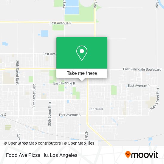 Food Ave Pizza Hu map