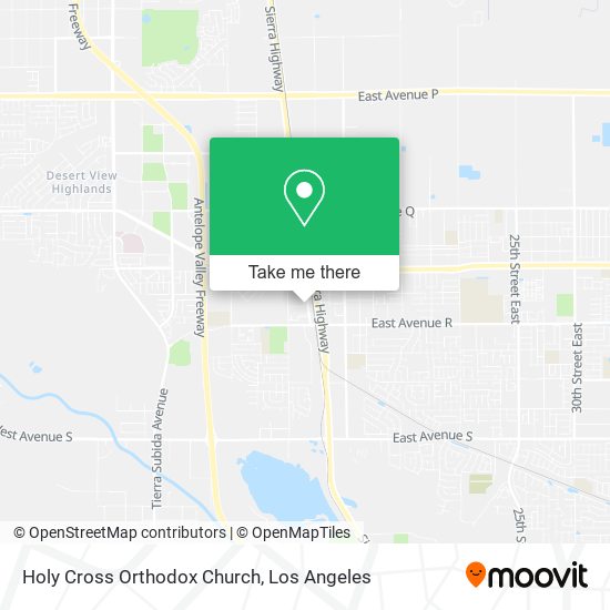 Holy Cross Orthodox Church map