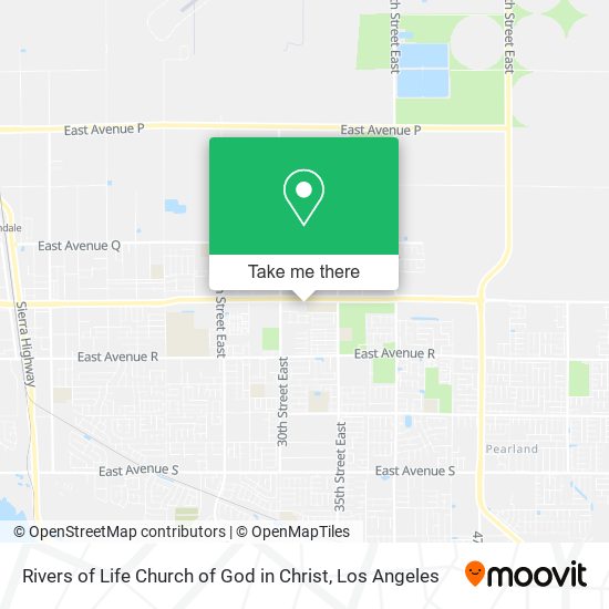 Mapa de Rivers of Life Church of God in Christ