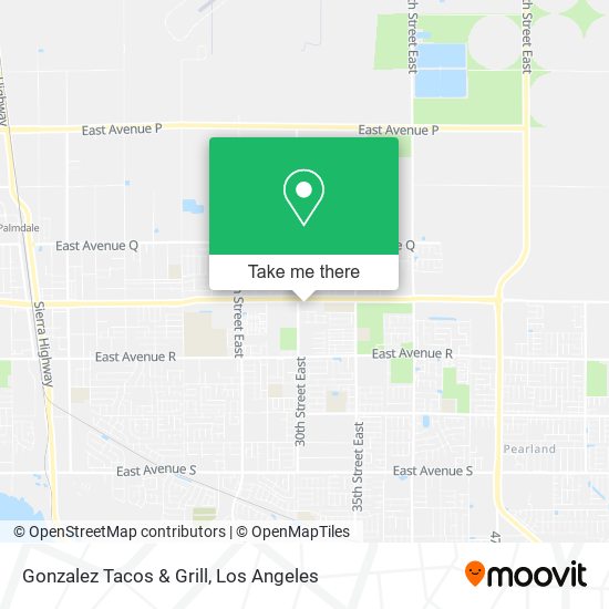 Gonzalez Tacos & Grill map