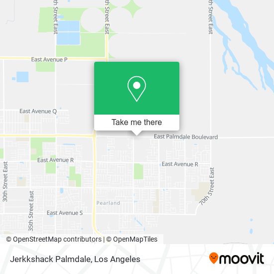 Mapa de Jerkkshack Palmdale