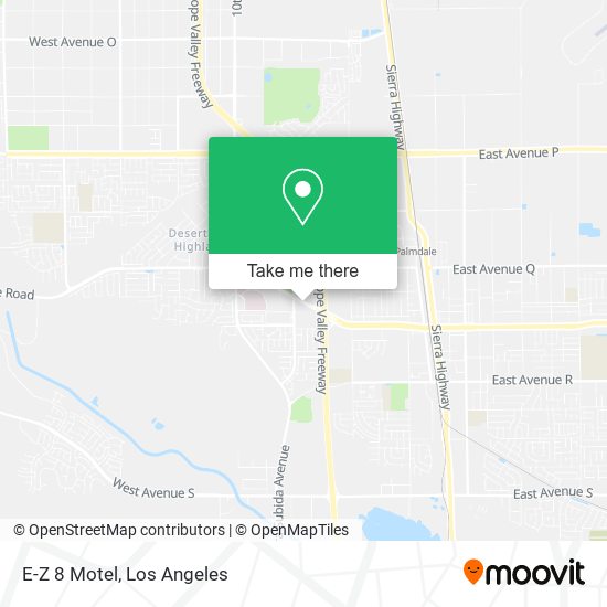Mapa de E-Z 8 Motel