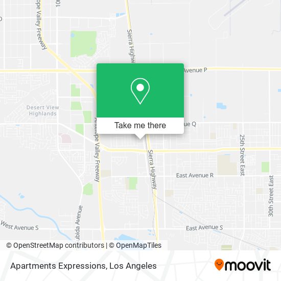 Mapa de Apartments Expressions
