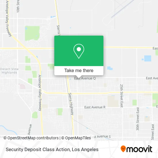 Security Deposit Class Action map