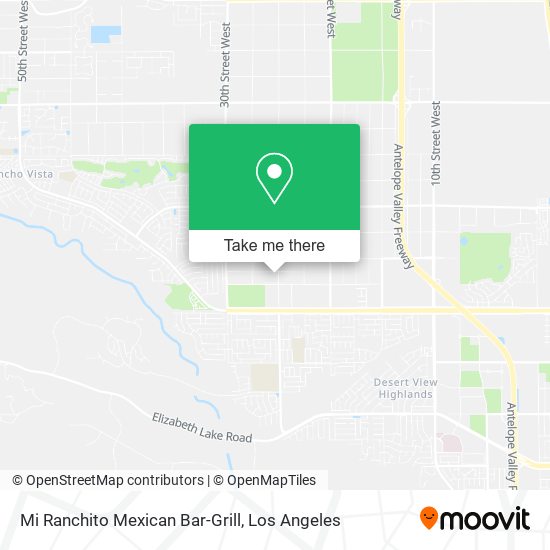 Mi Ranchito Mexican Bar-Grill map