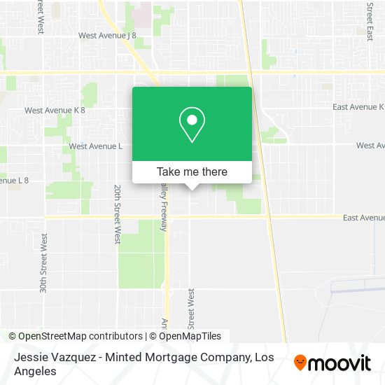 Jessie Vazquez - Minted Mortgage Company map