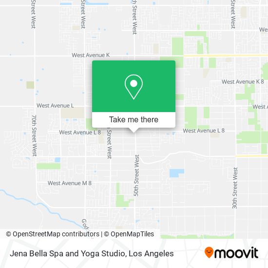 Mapa de Jena Bella Spa and Yoga Studio