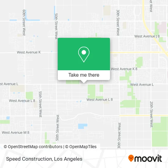 Mapa de Speed Construction