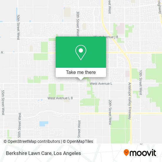 Berkshire Lawn Care map