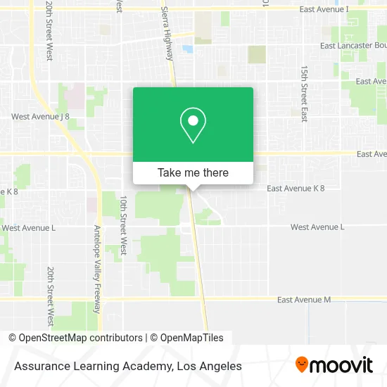 Assurance Learning Academy map