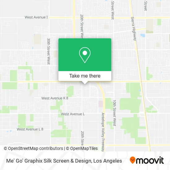 Me' Go' Graphix Silk Screen & Design map