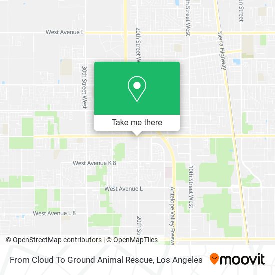 Mapa de From Cloud To Ground Animal Rescue