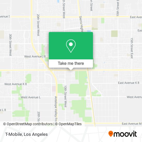 T-Mobile map