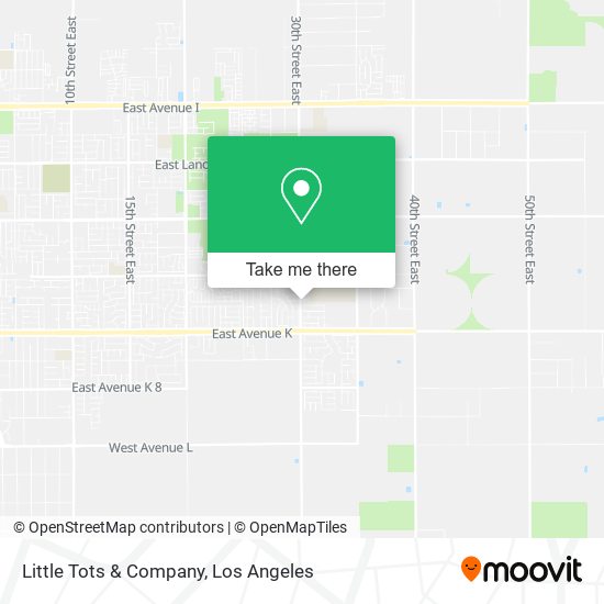 Mapa de Little Tots & Company