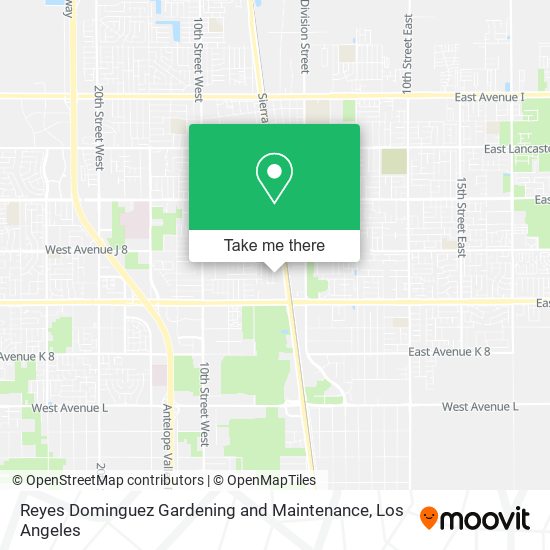 Mapa de Reyes Dominguez Gardening and Maintenance