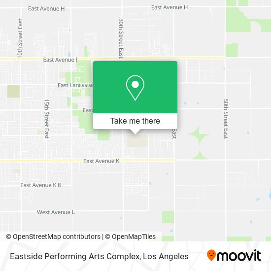 Eastside Performing Arts Complex map