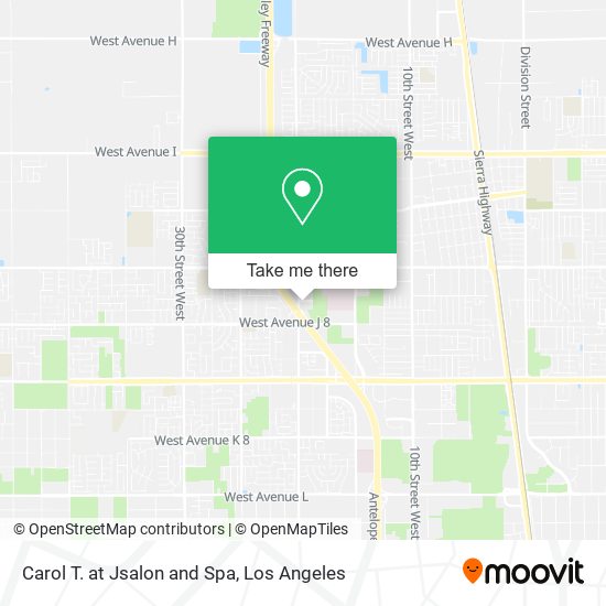 Mapa de Carol T. at Jsalon and Spa