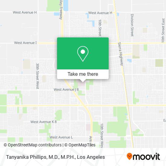 Tanyanika Phillips, M.D., M.P.H. map