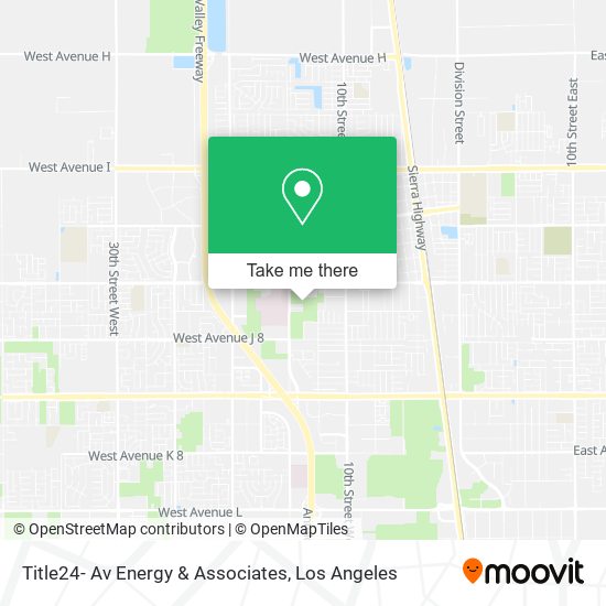 Title24- Av Energy & Associates map