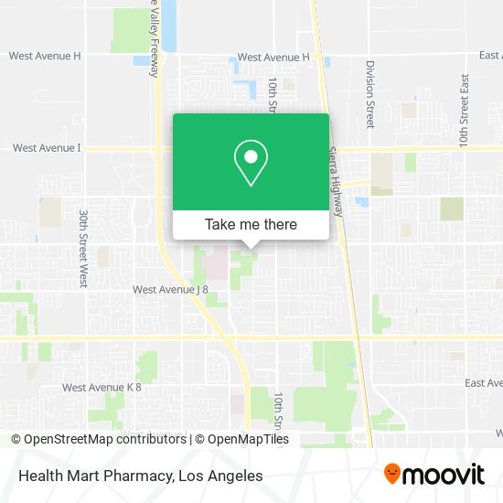 Health Mart Pharmacy map