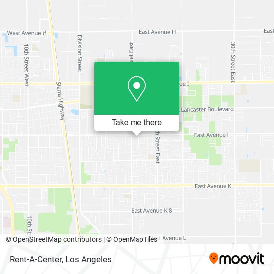 Rent-A-Center map