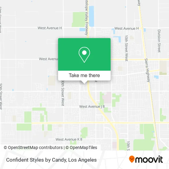 Mapa de Confident Styles by Candy