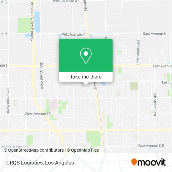 Mapa de CRQS Logistics