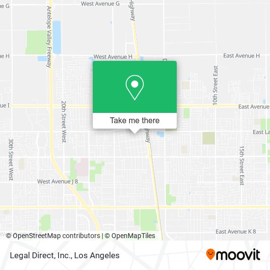Mapa de Legal Direct, Inc.