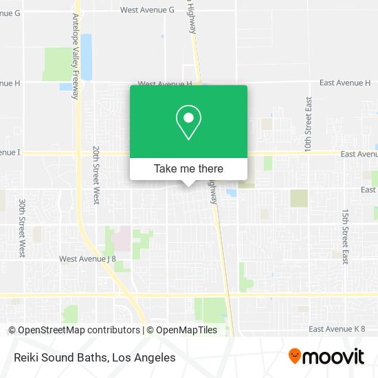 Reiki Sound Baths map