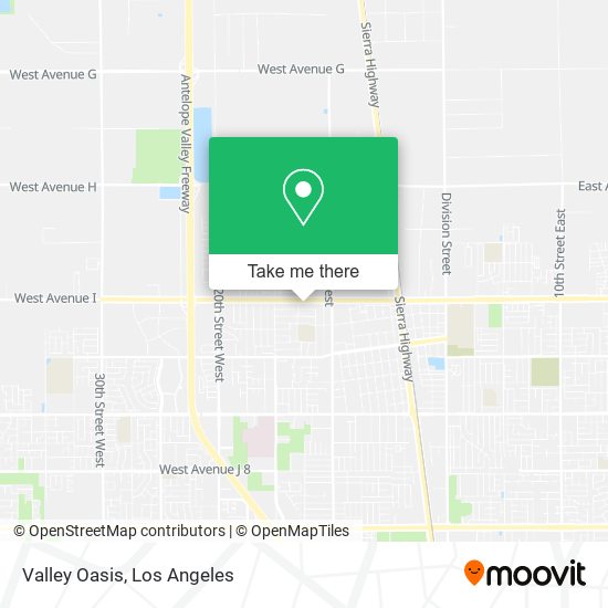 Mapa de Valley Oasis
