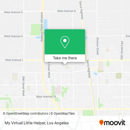 My Virtual Little Helper map
