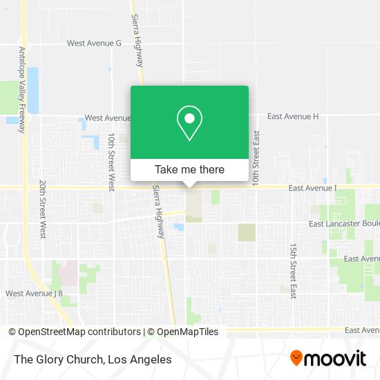 Mapa de The Glory Church