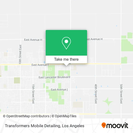 Transformers Mobile Detailing map